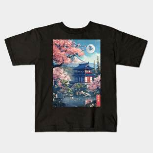 Tardis in Japan Kids T-Shirt